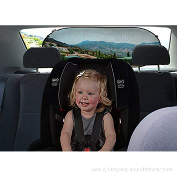 Folding Rear Window Glass Sun Visor